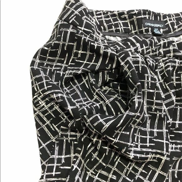 🚨 Cynthia Rowley Roll up Trousers Ankle - Picture 4 of 7